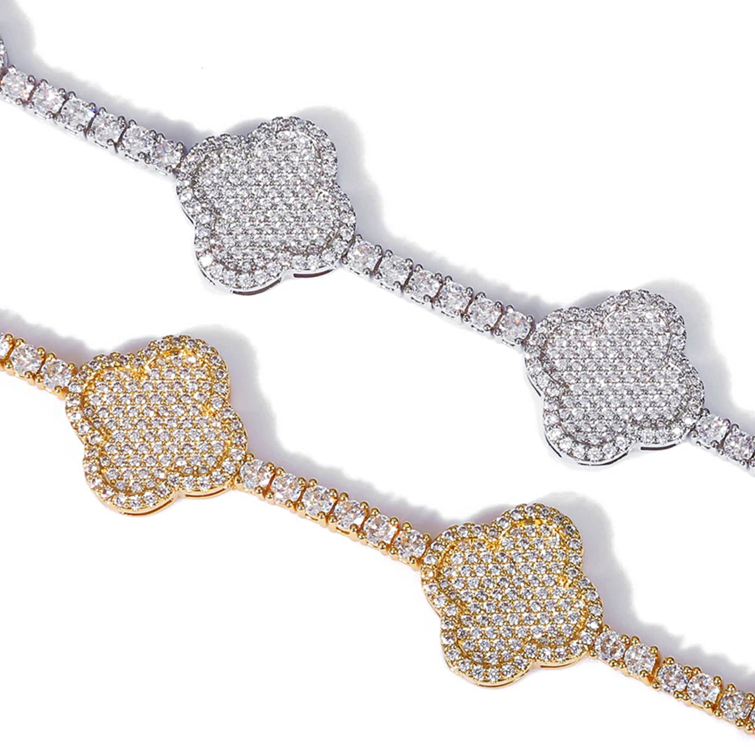 Crystal Bloom Bracelets